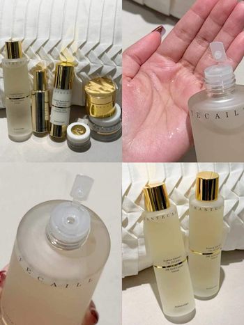 人生必擁有貴婦級嫩膚水！香緹卡全新「24K黃金水」首款高奢前導精華水、瓶口鎖扣封存活性...，「拍打」滋養更有感！