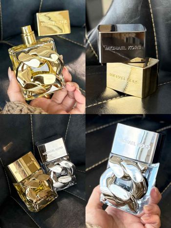 2025情侶對香推薦！Michael Kors經典男/女淡香精，精緻金鍊瓶身、奢華光亮金屬質感，一噴散發優雅自信！