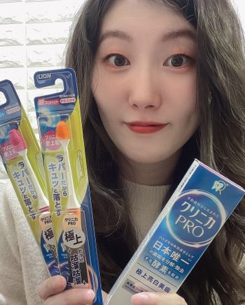 日本獅王固齒佳PRO極淨舒齦牙刷及固齒佳PRO酵素亮白牙膏開箱分享