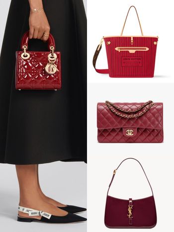 2025新年10大開運紅色奢牌包包推薦！古馳、CELINE，LV可以雙面用太划算！
