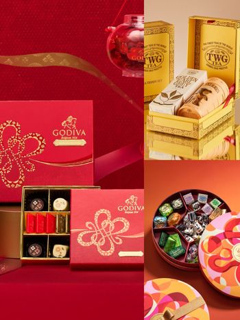 2025年8款奢華新年禮盒推薦！LADY M、GODIVA頂級巧克力、TWG精品茶葉禮盒⋯送禮超有面子！