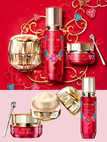 肌膚之鑰2025新年限量保養！精質乳霜、4D精華...，換上象徵琺瑯彩珠寶繪的華麗新衣、送禮送到心坎上！