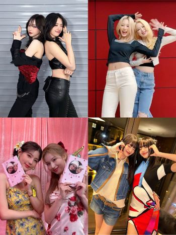 盤點6組KPOP女團成員的跨團友誼！子瑜舒華「台灣Line」顏值超高，安俞真、Karina特別舞台掀熱議！