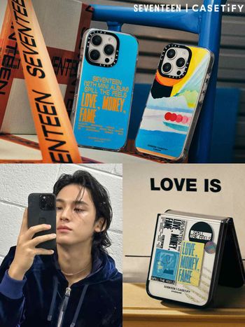 克拉集體發瘋！CASETiFY聯名SEVENTEEN「專輯細節手機殼、限量鑰匙圈」開賣就要搶！