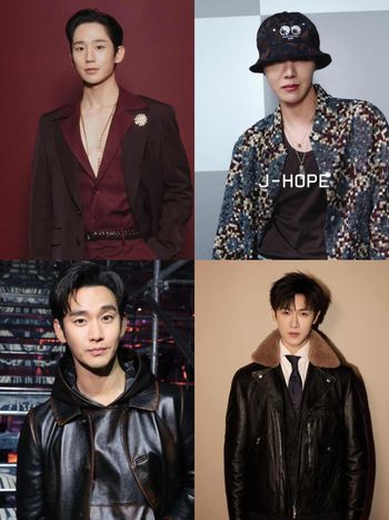 帥到看不完！2025秋冬男裝周「13位頭排男神」一次看！LV、PRADA根本老公同樂會！