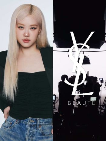 世界公認唯一「人間聖羅蘭」！YSL Beauty宣布Rosé出任品牌大使、絕美演繹2025情人節彩妝！