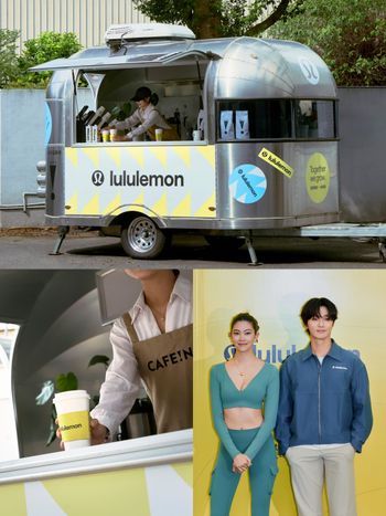 韓劇男神朴敘俊代言lululemon！全台巡迴課程、CAFE!N專車，一起來運動喝咖啡！