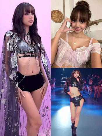 Lisa維密大秀辣爆！性感「上空水鑽內衣＋熱褲」大秀超模美腿，尺度不輸瘋馬秀！