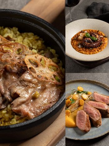 大巨蛋周邊餐酒館Ochre秋季菜單登場！「章魚燉飯、熟成巧克力豬肩肉」必點菜色一次看！
