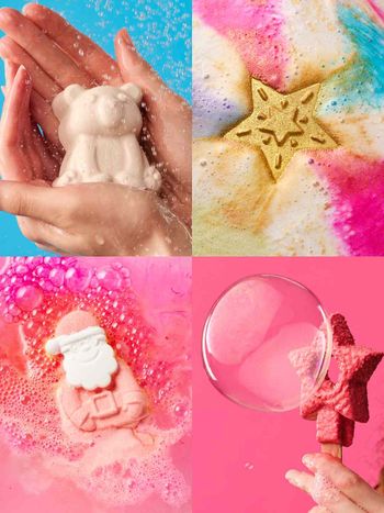 LUSH鐵粉最期待！2024聖誕限定香氛推薦，雪天使回歸沐浴果凍、英國賣翻粉紅沐浴露！