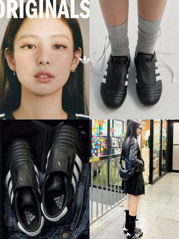 2024下半球鞋大黑馬！Jennie同款愛迪達鞋「PAZZO限量禮盒組」襪子都幫妳搭好了！
