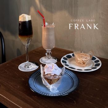 ▫️東京▫️今日吃「FRANK」元町咖啡實驗室 甜點無雷好好吃！