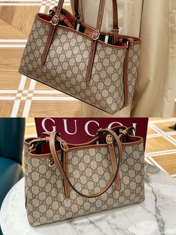 GUCCI小紅書爆款托特包來了！實品真的美「大容量、入門價」領年終就去結帳！