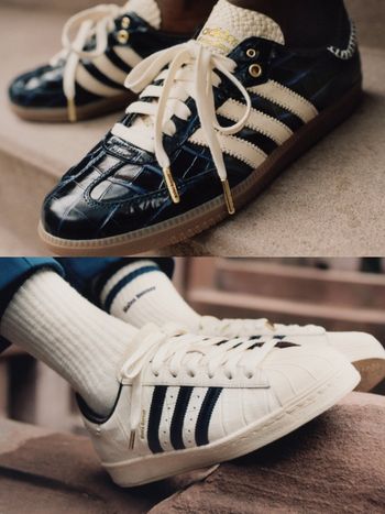 要用搶的聯名來了！adidas Samba「頂奢鱷魚紋款」拼接細節、一上腳精品感爆棚！