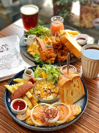 大里平價早午餐 份量好多超豐盛😍😍