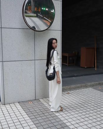 OOTD｜秋裝全白look