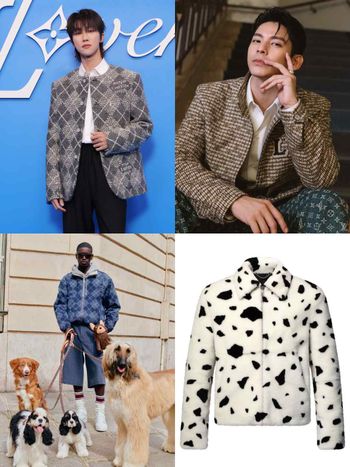 男友穿這樣遛狗太犯規？LV最新男裝系列「犬系男神」王鶴棣、The8...搶先穿給你看！