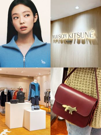 Jennie超愛小狐狸品牌！Maison Kitsuné新店舖在這裡！金珍妮同系列來這買！
