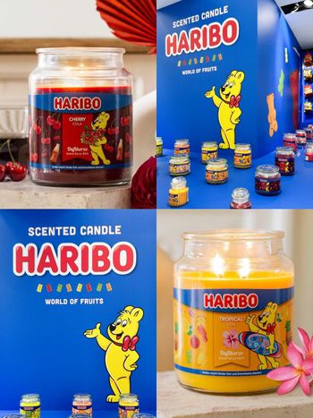 聖誕交換禮物就它了！德國HARIBO小熊軟糖推出「香氛蠟燭」百元價格預算內達成！