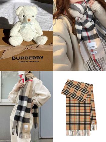 2024最實用聖誕禮物！人生值得擁有「Burberry格紋圍巾」最新價格一次看！