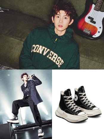CONVERSE宣布中國鮮肉「王源」成為全新代言人！長腿演繹Chuck 70、夾心厚底鞋！