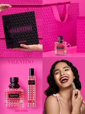 VALENTINO「2024聖誕禮物」10選！特調香檳金打亮、焦糖肉桂眼頰彩、夢幻香水禮盒限定包裝！