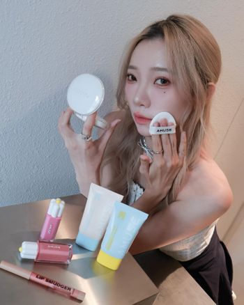 張員瑛代言amuse彩妝分享