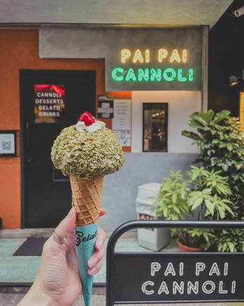 台北｜ᴘᴀɪ ᴘᴀɪ ᴄᴀɴɴᴏʟɪ｜開心果冰淇淋🍦