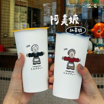▫️台南▫️今日吃「阿美嬤紅茶奶」從夜市攤販開到店面的可愛復古手搖店