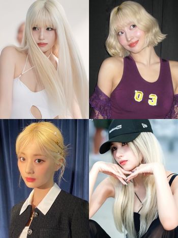 TWICE全員最美金髮色盤點！MISAMO白金髮天花板、子瑜仙女金髮，含金量超高！