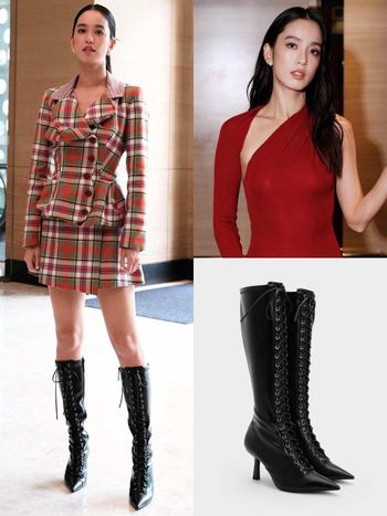 《影后》陳庭妮腳上「超美長靴」來自CHARLES & KEITH！千元擁有同款鉛筆腿！
