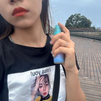 帶著補妝防曬噴霧在媽祖玩一圈 #Bioré含水防曬水珠噴霧-幻紫小蒼蘭