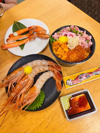 東京築地場外市場吃海鮮丼