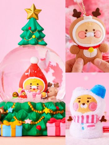 Kakao Friends聖誕系列軟萌開賣！麋鹿春植、雪人萊恩可愛爆炸！聖誕交換禮物就從這挑！
