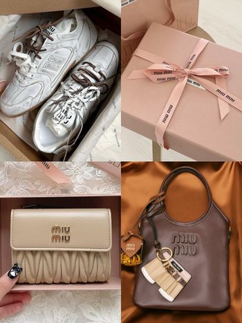 女生最愛MiuMiu五款人生必收「年末禮物」清單！球鞋、皮夾、還有這個默默賣超好！