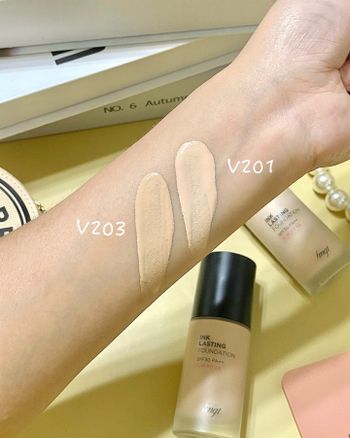 👯‍♀️ 年末聚會接力賽，All day 底妝不掉漆 The face shop 貼妝持久粉底液 x 完美服貼定妝噴霧