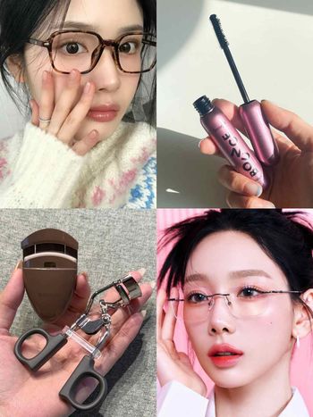 戴眼鏡怎麼化妝？眼鏡妝容必學三大重點，鏡框挑選、眼影/睫毛畫法，有神大眼輕鬆Get！