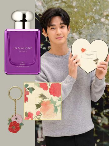 金秀賢的浪漫情人節禮物！Jo Malone London限量「塔伊夫玫瑰芳醇香水」，清新馥郁玫瑰香氣、是戀愛的味道！
