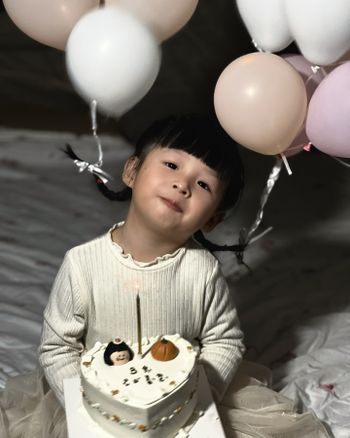南瓜，3歲生日快樂