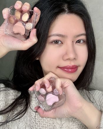 喵~~ 用貓掌化妝也太可愛了吧~