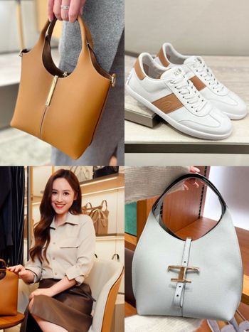 TOD’S 2025春夏新品開外掛！薰衣草紫HOBO包有夠好看、還有這兩雙球鞋台灣限定！