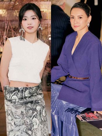 《五福臨門》盧昱曉、李心潔現身TORY BURCH紐約大秀！雙代女神美得不相上下！