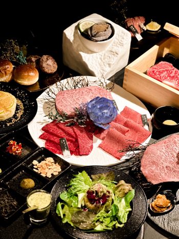 《灼花燒肉Hibana × 深煙酒吧Shinen》燒肉、甜點與酒的極致三重奏