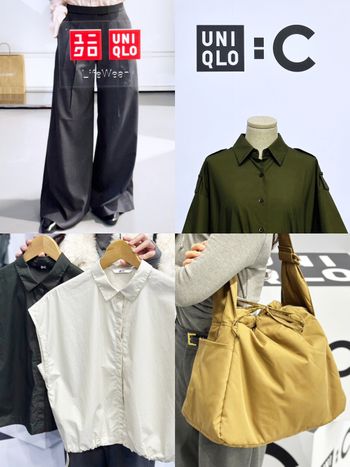 UNIQLO:C系列2025春夏十大必買出爐！空氣寬褲、厚底涼鞋...內行人都鎖定這些！