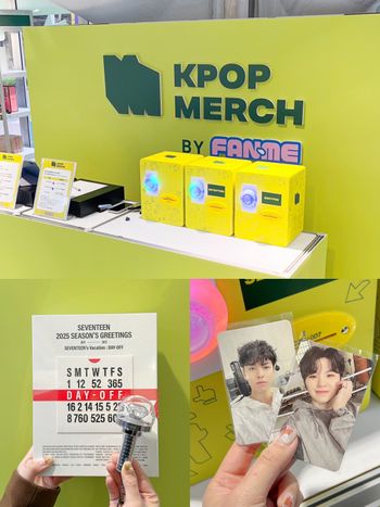 K-POP迷發瘋！韓團周邊店KPOPMERCH登台！SEVENTEEN最新年曆搶先開賣、還能免費抽小卡！