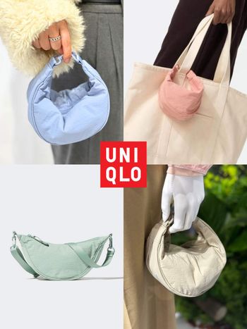 UNIQLO包王再進化！「超迷你」半月包來了！超美配色才290元、今年春夏必收一顆！