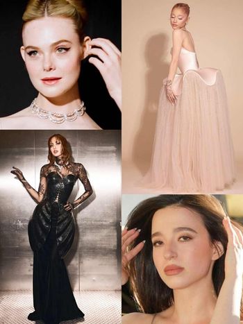 Lisa、麥琪麥迪遜都愛粉裸色調、原生水光！2025奧斯卡紅毯妝容解析，三大彩妝趨勢必筆記！