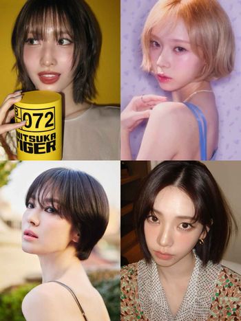 2025韓星短髮造型盤點！宋慧喬、aespa、TWICE...，這五位看完、絕對讓妳想剪短髮！