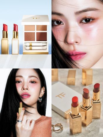 ITZY申留眞同款色號公開！Tom Ford「2025太陽親吻限量彩妝」小金磚修護潤唇膏，超美豐唇妝感、韓女全瘋搶！