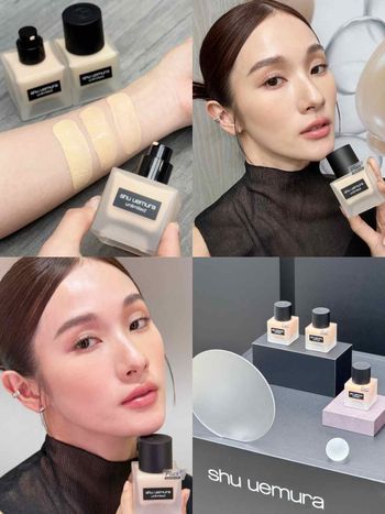 植村秀超人氣「無極限粉底」升級了！全新「小方瓶PLUS+」更保濕控油、不挑膚質，打造會呼吸的輕感水霧肌！
